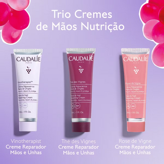Caudalie Trio Cremes de Mãos Nutrição