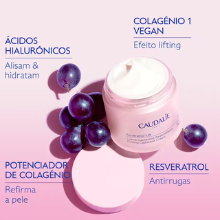 Caudalie Resveratrol Lift Creme Caxemira Redensificador 50ml