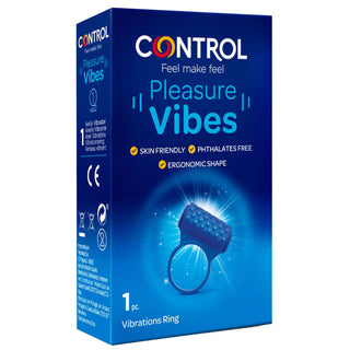 Control Pleasure Vibes Anel Vibratório