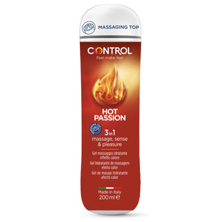 Control Hot Passion Gel Massagem 200ml