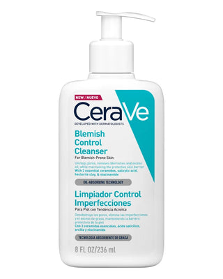 Cerave Blemish Gel Limpeza Imperfeições 236Ml