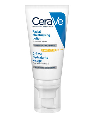 Cerave Locao Facial Am SPF50 52Ml