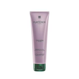 René Furterer Okara Silver Bálsamo Luminosidade, cabelo grisalho, branco ou platinado 150ml