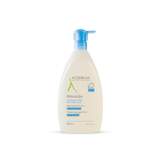 A-Derma Primalba Gel de Limpeza 2 em 1 Bebé 500ml