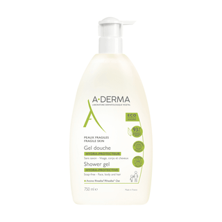 A-Derma Gel Duche Hidra Protetor pele frágil 750ml