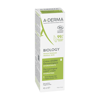 A-Derma Biology Creme Hidratante Ligeiro 40ml