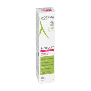 A-Derma Biology Cuidado calmante rosto 40ml