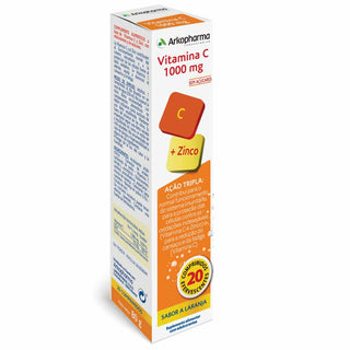 Arkopharma Vitamina C 1000mg+Zinco 20 Comp Eferv