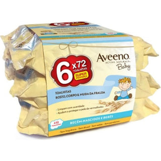 Aveeno Baby Promo Toalhita 72x6