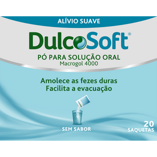 Dulcosoft saquetas 10gx20