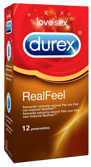 Durex Real Feel Preservativo x 12