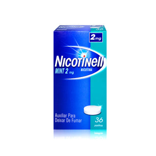 NICOTINE MENTA. 2 MG X 36 PST NICOTINA