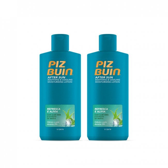 PIZ BUIN AFTER SUN ALOE VERA 2X200ML Farmácia em Casa