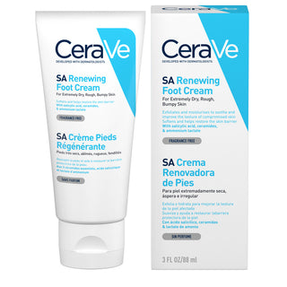 Cerave Creme Renovador de Pés SA Smoothing 88ml