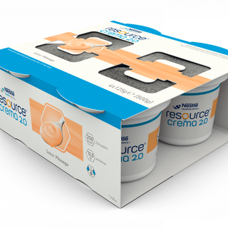 RESOURCE CREMA 2.0 Pêssego 4x125g