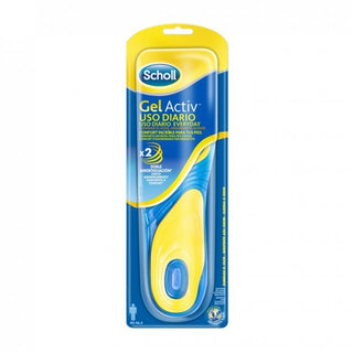 Scholl Gelactiv Palmilhas Palmilhas Uso Diário Homemx3