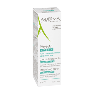 A-Derma PhysAC Hydra Creme Rosto Hidratante 40ml