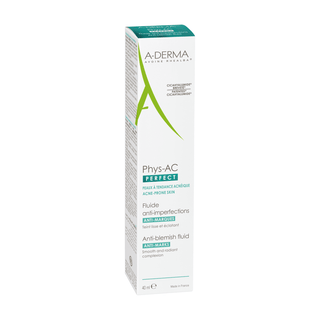 A-Derma PhysAC Perfect Fluido rosto Anti-imperfeições 40ml