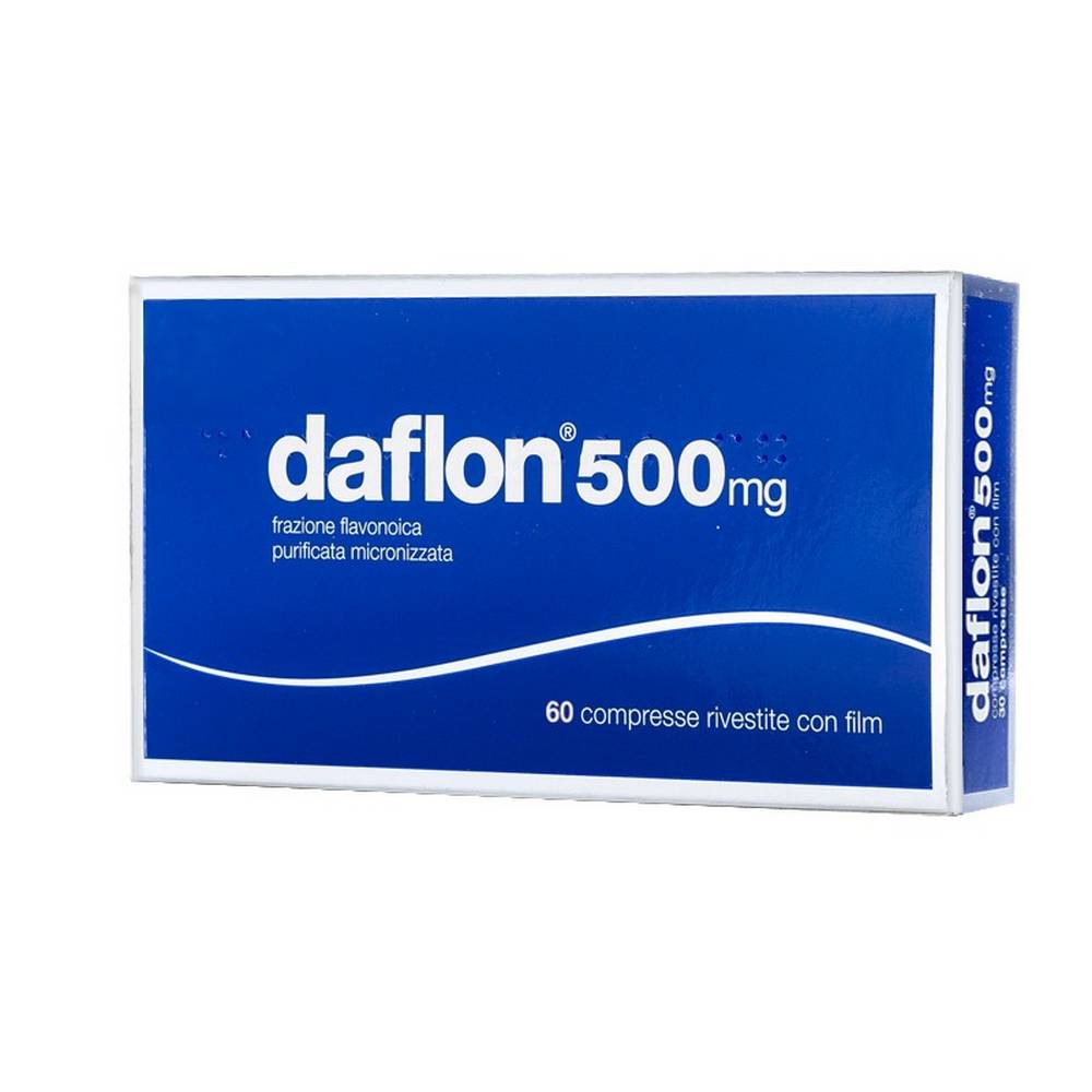 Daflon 500mg x 60 comprimidos revestidos – Farmácia em Casa
