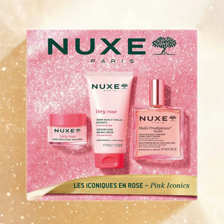 Nuxe Coffret de Natal Os Icónicos em Rosa