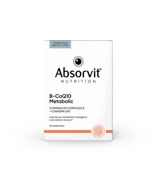Absorvit Nutrition B-CoQ10 Metabolic 30 comprimidos