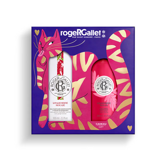 Roger&Gallet Coffret Natal Água perfumada + leite de corpo Gingembre Rouge