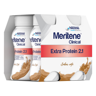 Meritene Clinical Extra Protein Cafe 200mlx4