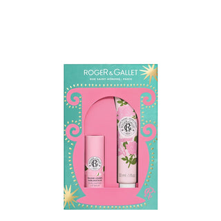 Roger&Gallet Rose | Creme Mãos 30ml + Stick Labial