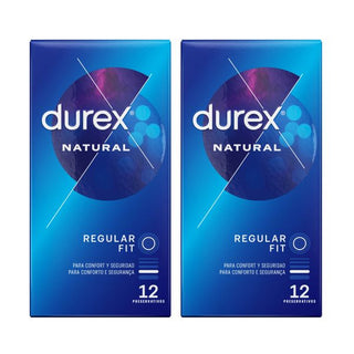 Durex Natural Plu Duo Preservativos x12