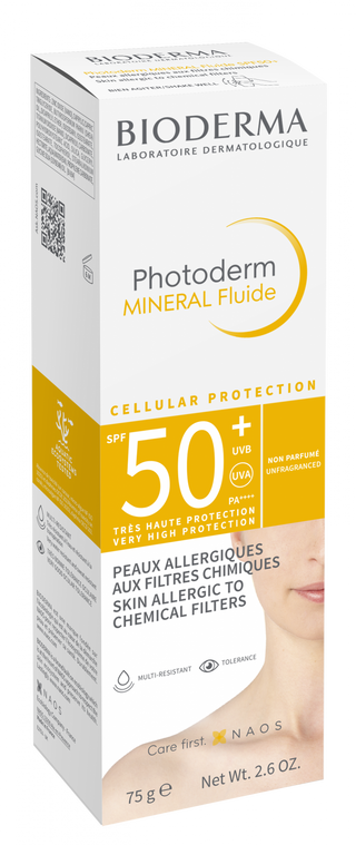 Bioderma Photoderm Mineral Fluido SPF50 75g