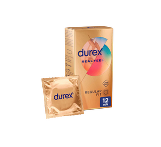 Durex Real Feel Preservativo x 12