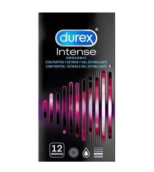 Durex Intense Orgasmic Preservativos X12