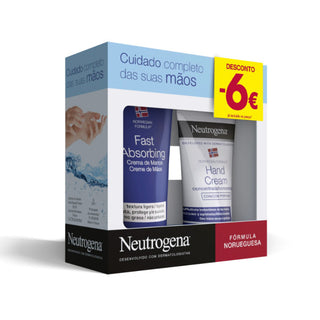 Neutrogena Creme Mãos Textura Ligeira 75ml+ Creme Concentrado Mãos 50ml