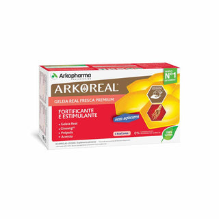 Arkoreal Geleia Real + Ginseng Sem Açúcar 20 amp.