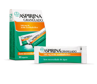 Aspirina 500mg x 10 saquetas granulado