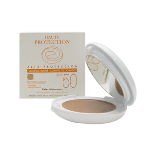 Avène Compacto Com Cor Dourado Proteção elevada Solar SPF 50+ 10g