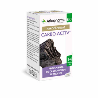 Arkocápsulas Carbo Activ BIO 40 Cápsulas