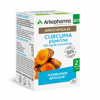 Arkocápsulas Curcuma BIO 80 cáps