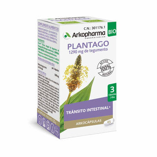 Arkocápsulas Plantago BIO 45 cáps