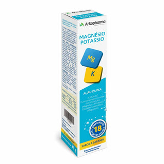 Arkopharma Magnésio Potássio 18 Comp. Efervescente