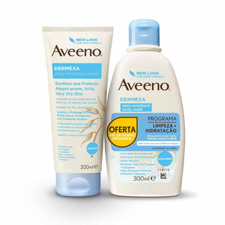 Aveeno Dermexa Creme Emoliente + Gel De Banho Emoliente Promo