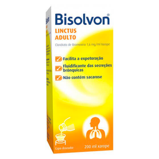 Bisolvon Linctus Adulto 1.6 mg/ml x 200 Xarope