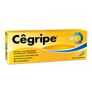 Cegripe 1mg/500mg x 20 comprimidos revestidos
