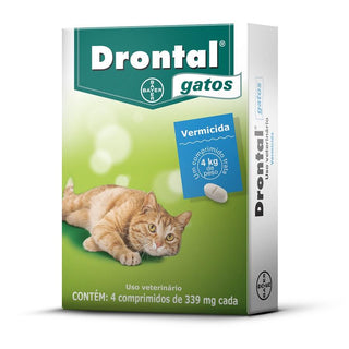 Drontal Comprimidos gato 4kg x 2