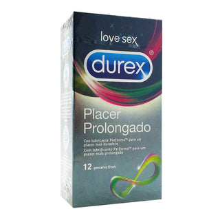 Durex Placer Prolongado Preservativos x 12