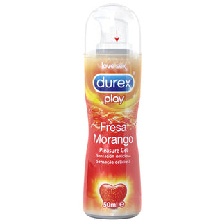 Durex Play morango pleasure gel lubrificante 50ml