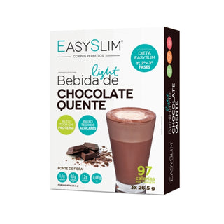 Easyslim bebida chocolate quente 26,5gx3