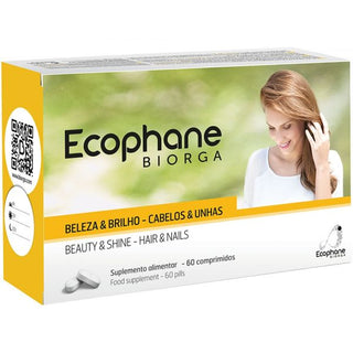 ECOPHANE BIORGA COMP X 60 COMPS PROTEINAS CISTINA METIONINA ESPIRULINA