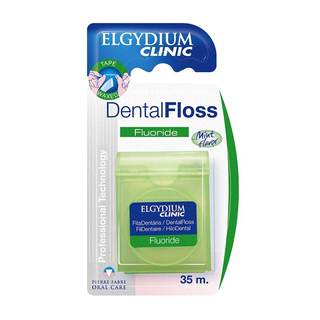 Elgydium Clinic fita dentária Fluor/menta 35m