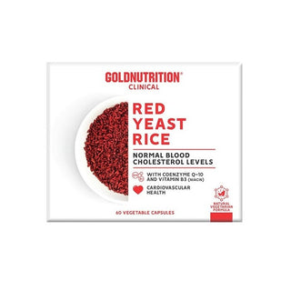 GOLD NUTRITION CLÍNICA LEVEDURO DE ARROZ VERMELHO CAPS X 60